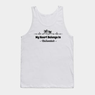 My Heart Belongs in Hallandale Beach Tank Top